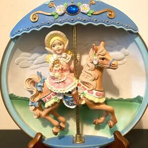 VTG  Bradford Exchange, 1996, Carousel Daydreams, Hold On To Your Dreams - Music